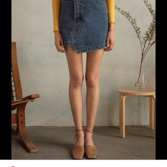 Pixie Market Denim skirt - NWOT - Picture 2 of 4